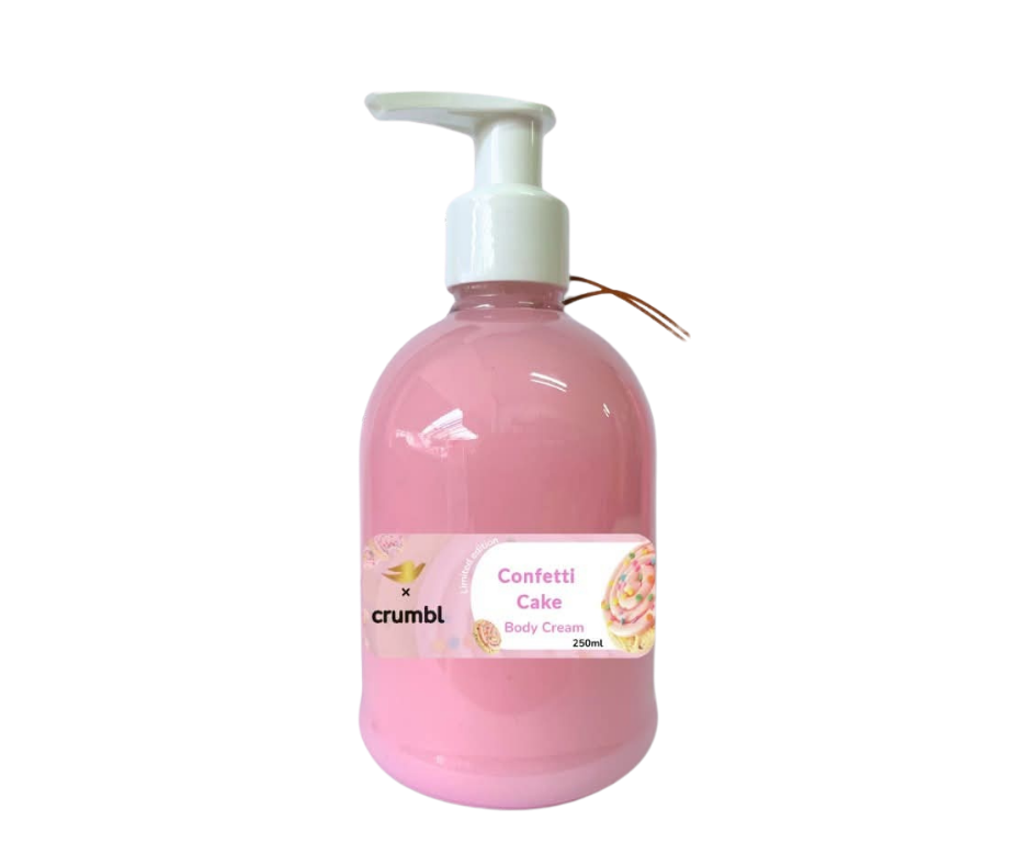 Body Cream Confetti Cake